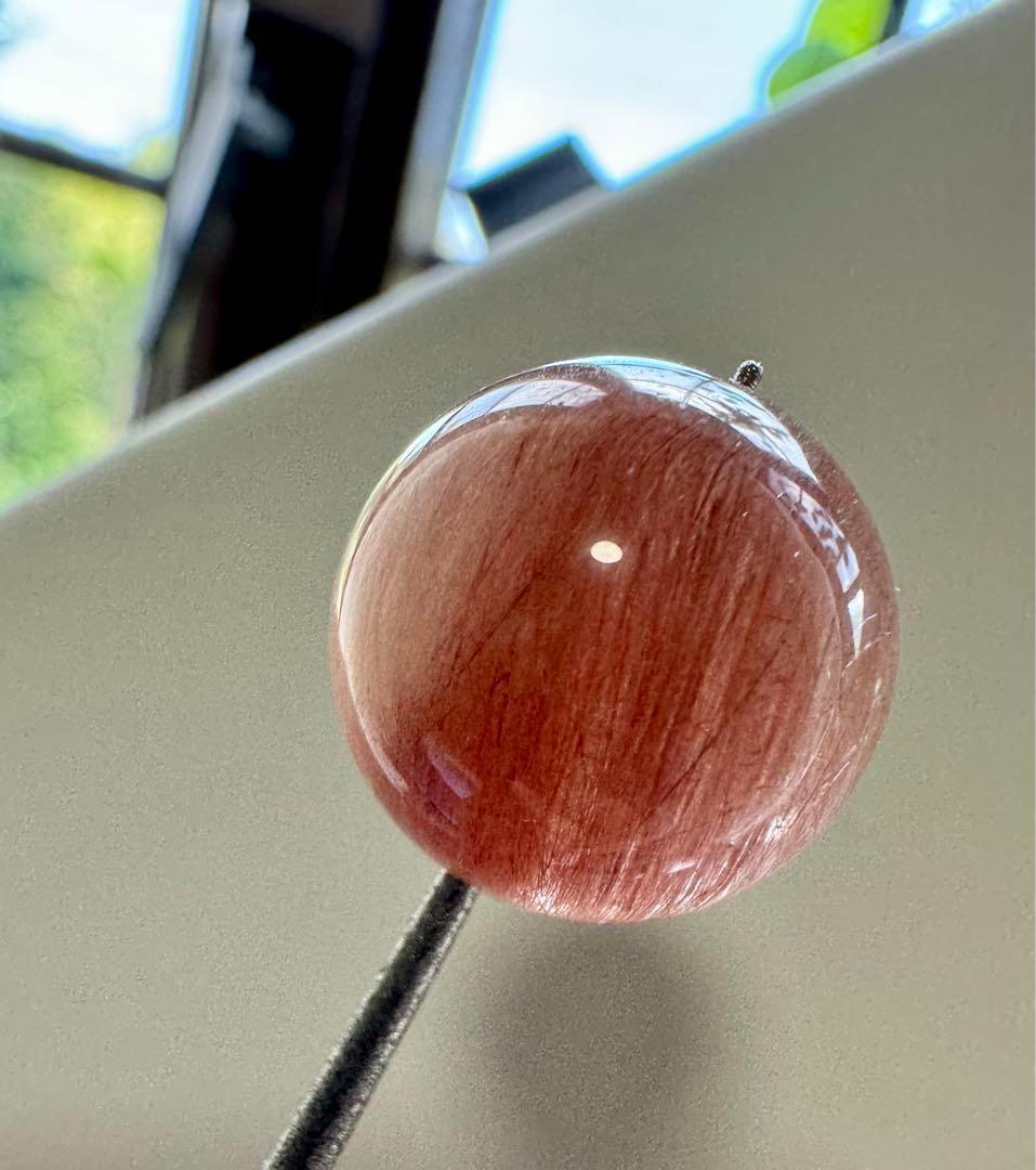 【粒売り】① ②お纏め ピンク ホワイトモカ バイカラー サゲニティッククォーツ