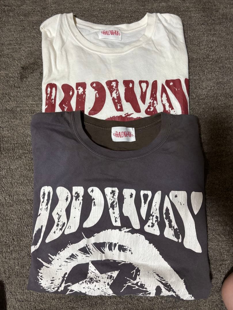badway フェード加工　tシャツ　完売品