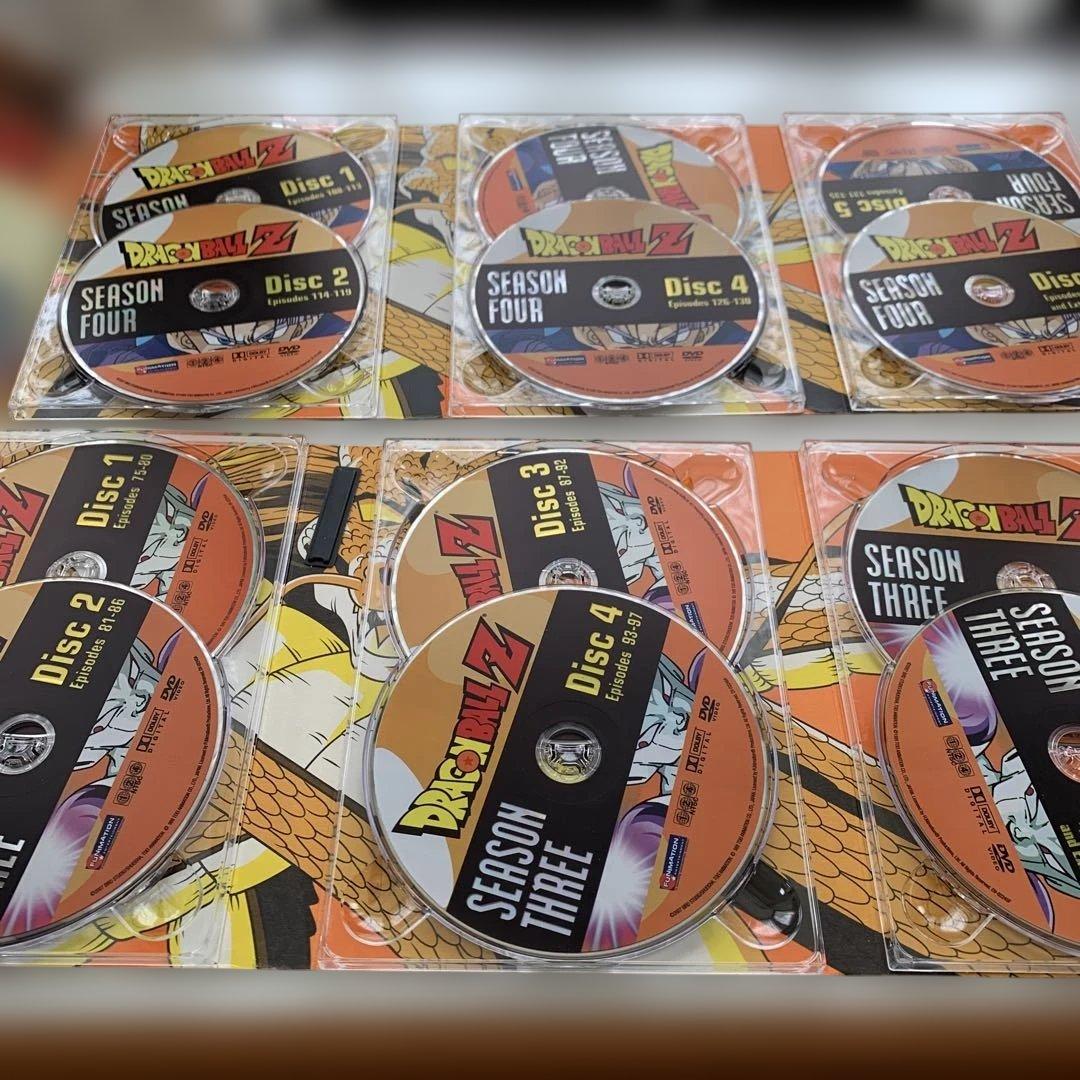 ドラゴンボールZ DRAGON BALL Z 291話 北米版 全巻DVD54枚
