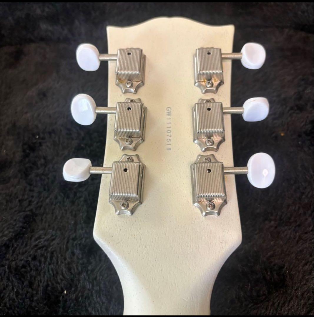 【レザー製ピックガード】grassroots レスポールスペシャル　P90 軽量