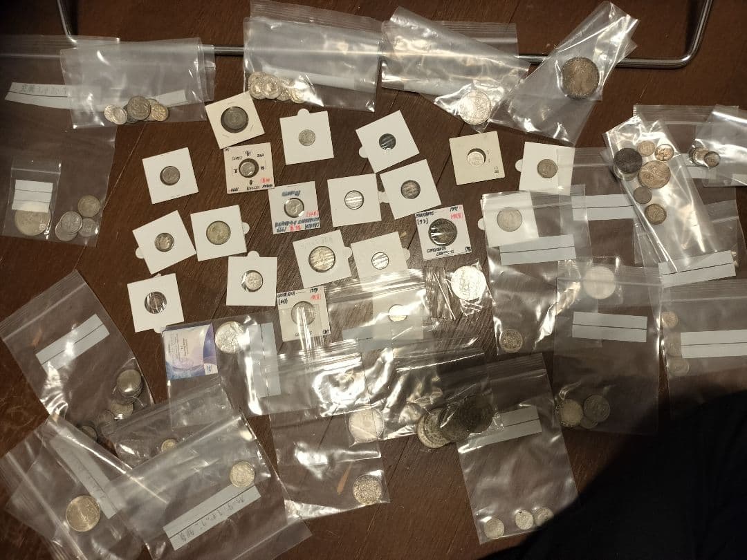 旧貨幣・金貨・銀貨・記念硬貨コレクション