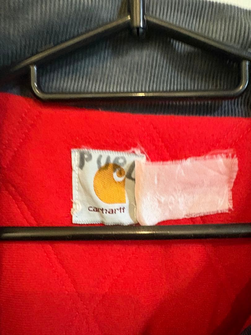 Carhartt ネイビー ボンバージャケット PULLOVER