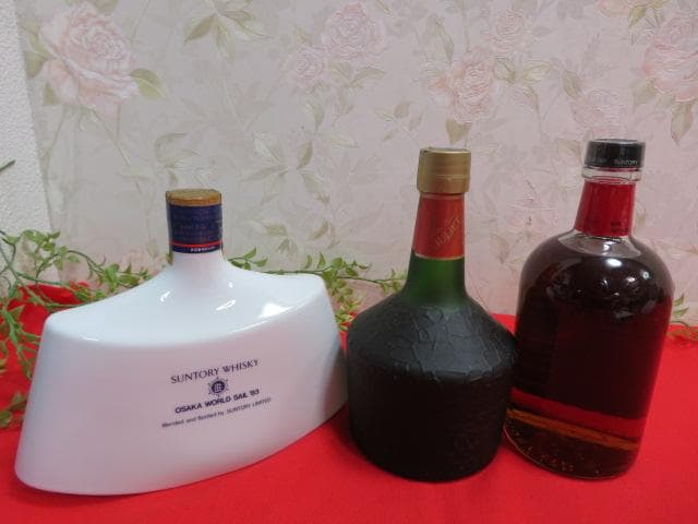 キ*ン様 【ee1105/8】古酒　サントリー　ウイスキー＆ブランデー計3本セッ