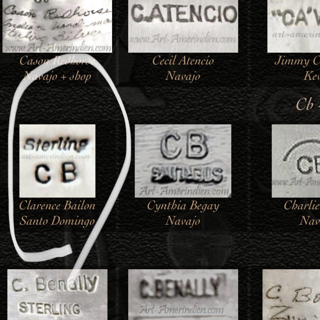 r*n様 ビンテージ インディアンジュエリー バングル サントドミンゴ族 鍛造