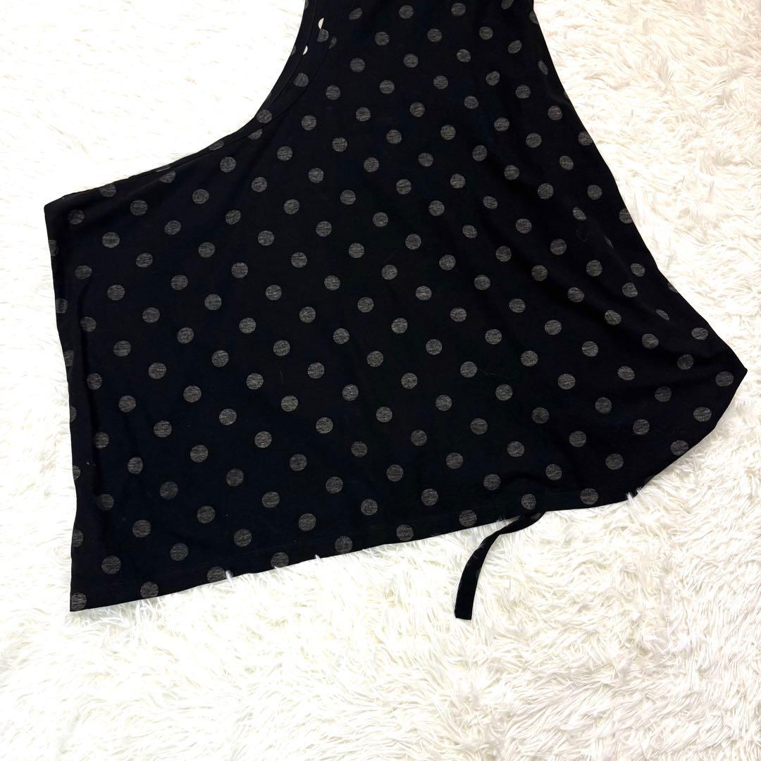 希少✨ Y's ワイズ DOT PRINT DRAPED TANK TOP M