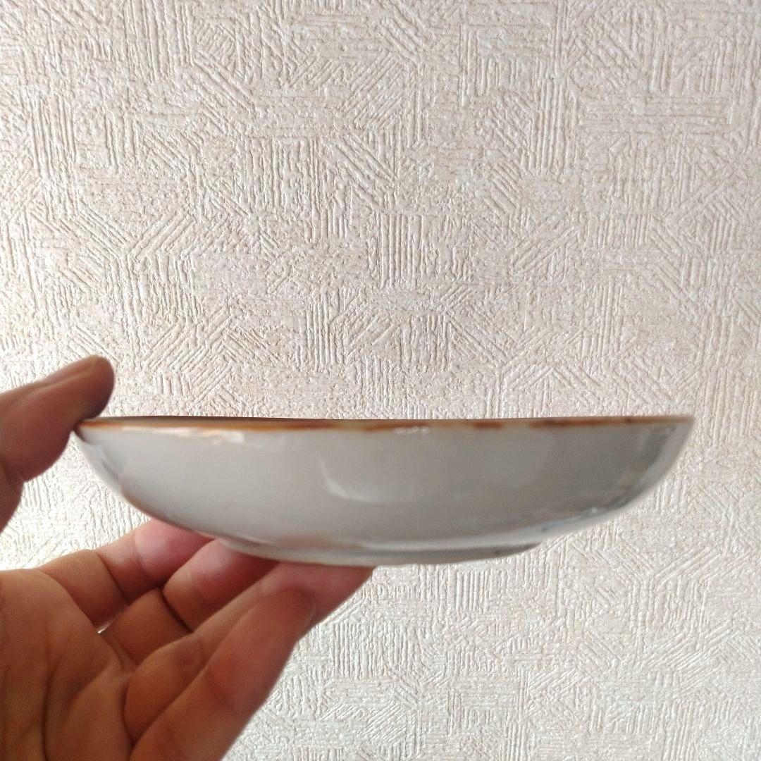 古伊万里明治印判動物図平皿ニワトリ山羊ラクダ