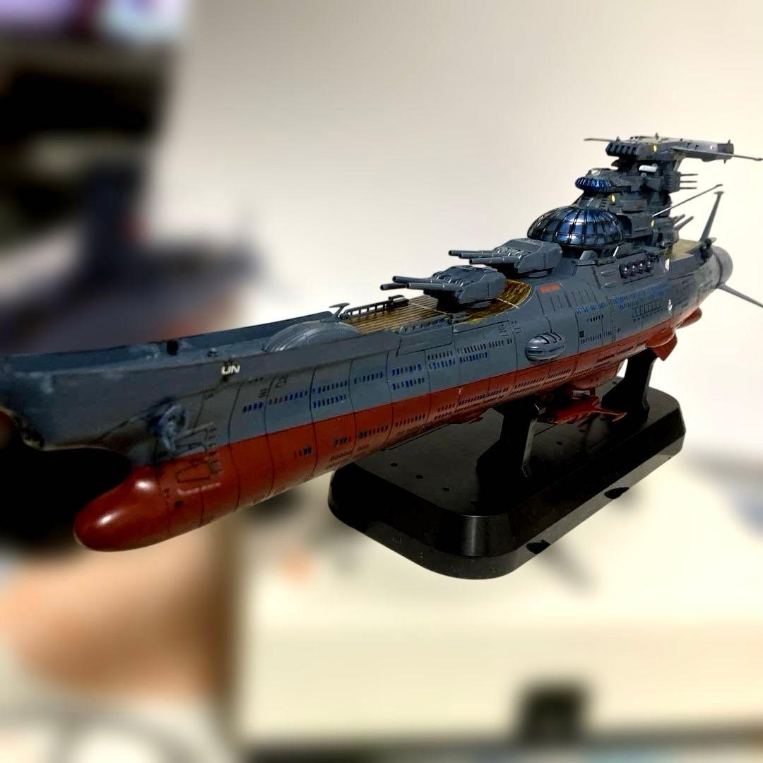 宇宙戦艦ヤマト模型　1／1000銀河改戦闘型