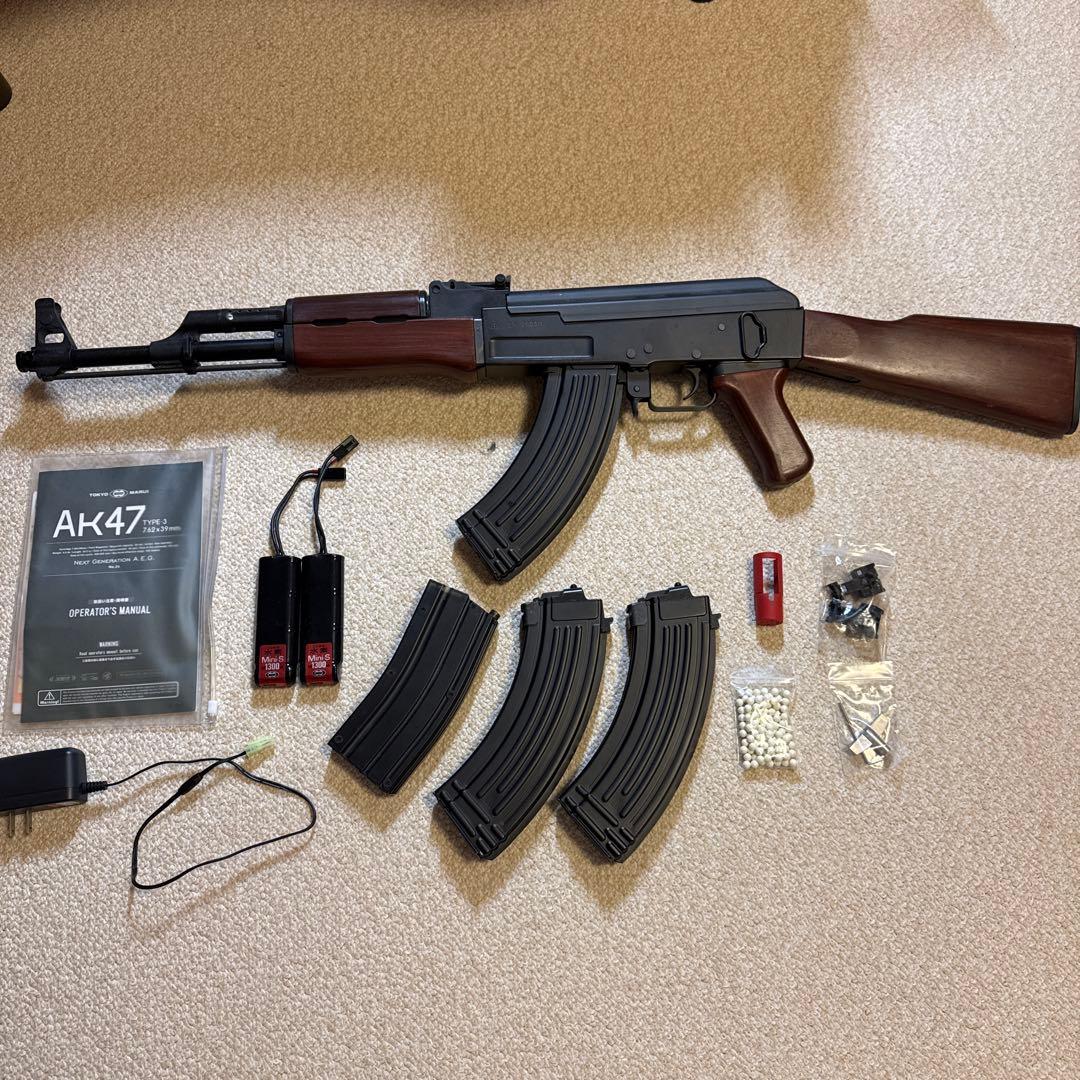 『早い者勝ち即発送』 東京マルイ 次世代電動ガンAK-47 TYPE3