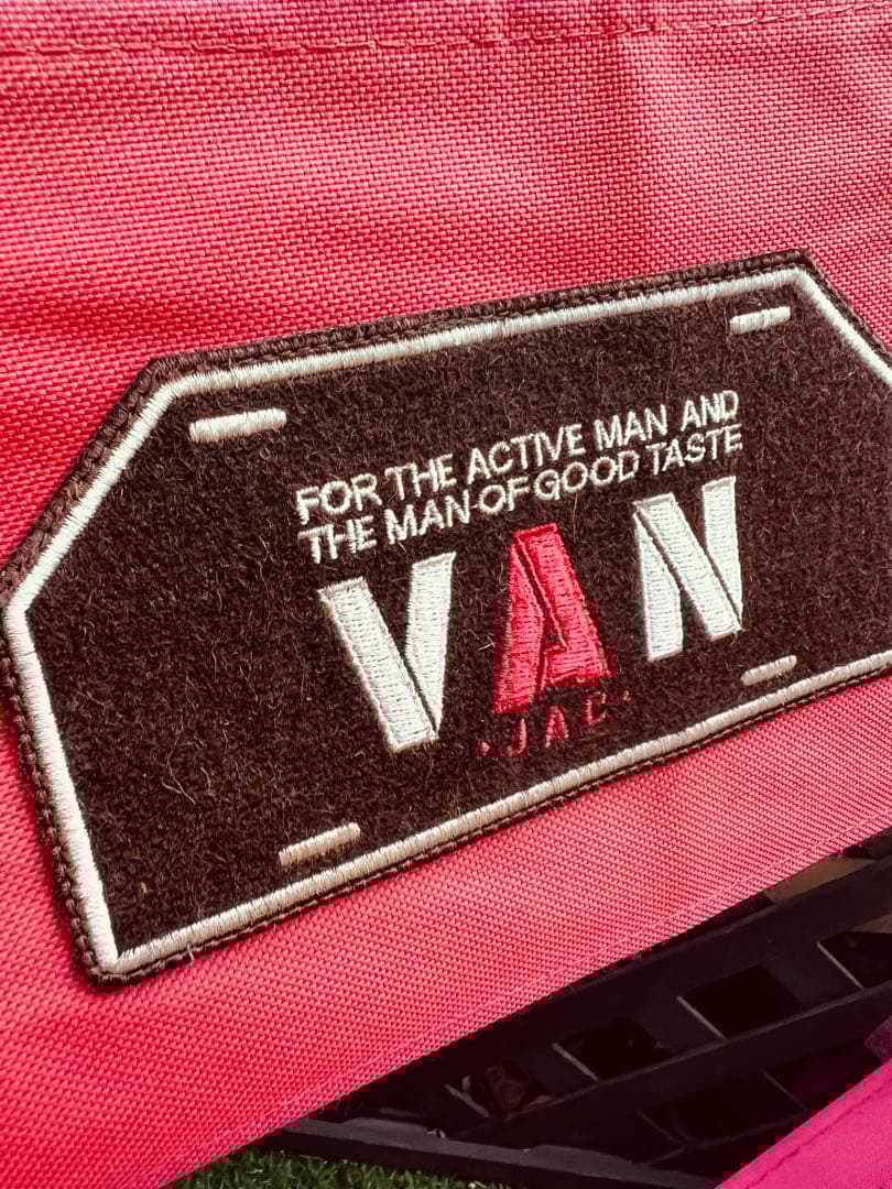 VAN木製折りたたみ椅子ディスプレイ品used程度良い