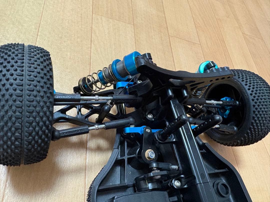 タミヤ4WDバギーDB01ドゥルガとフタバ3PMプロポ（説明書付き）のセット