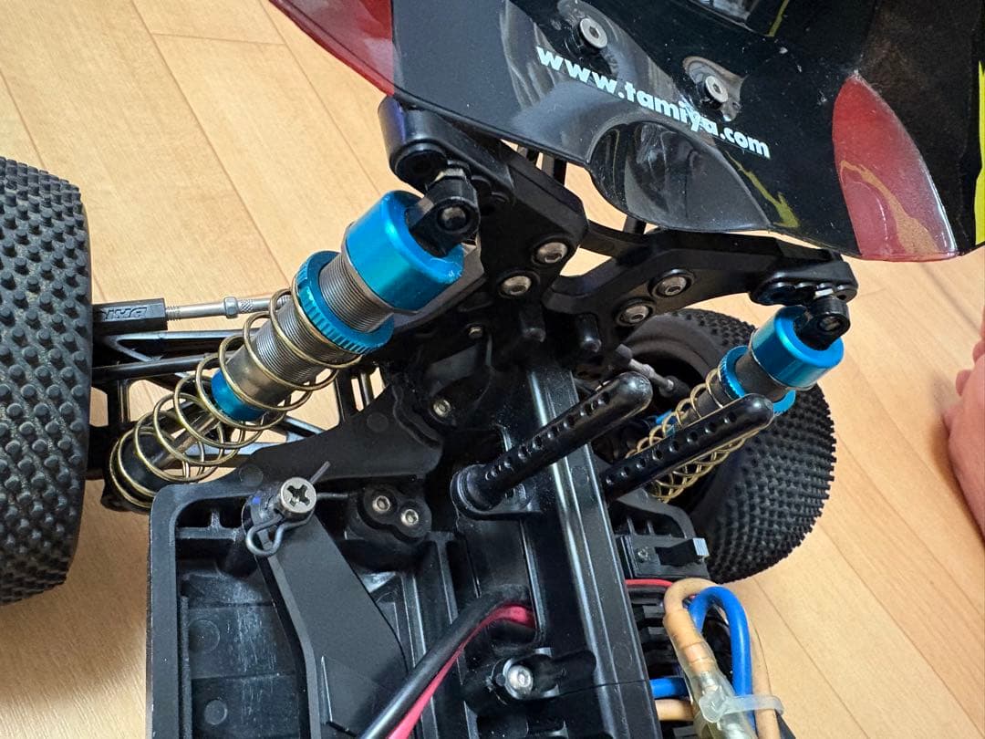 タミヤ4WDバギーDB01ドゥルガとフタバ3PMプロポ（説明書付き）のセット