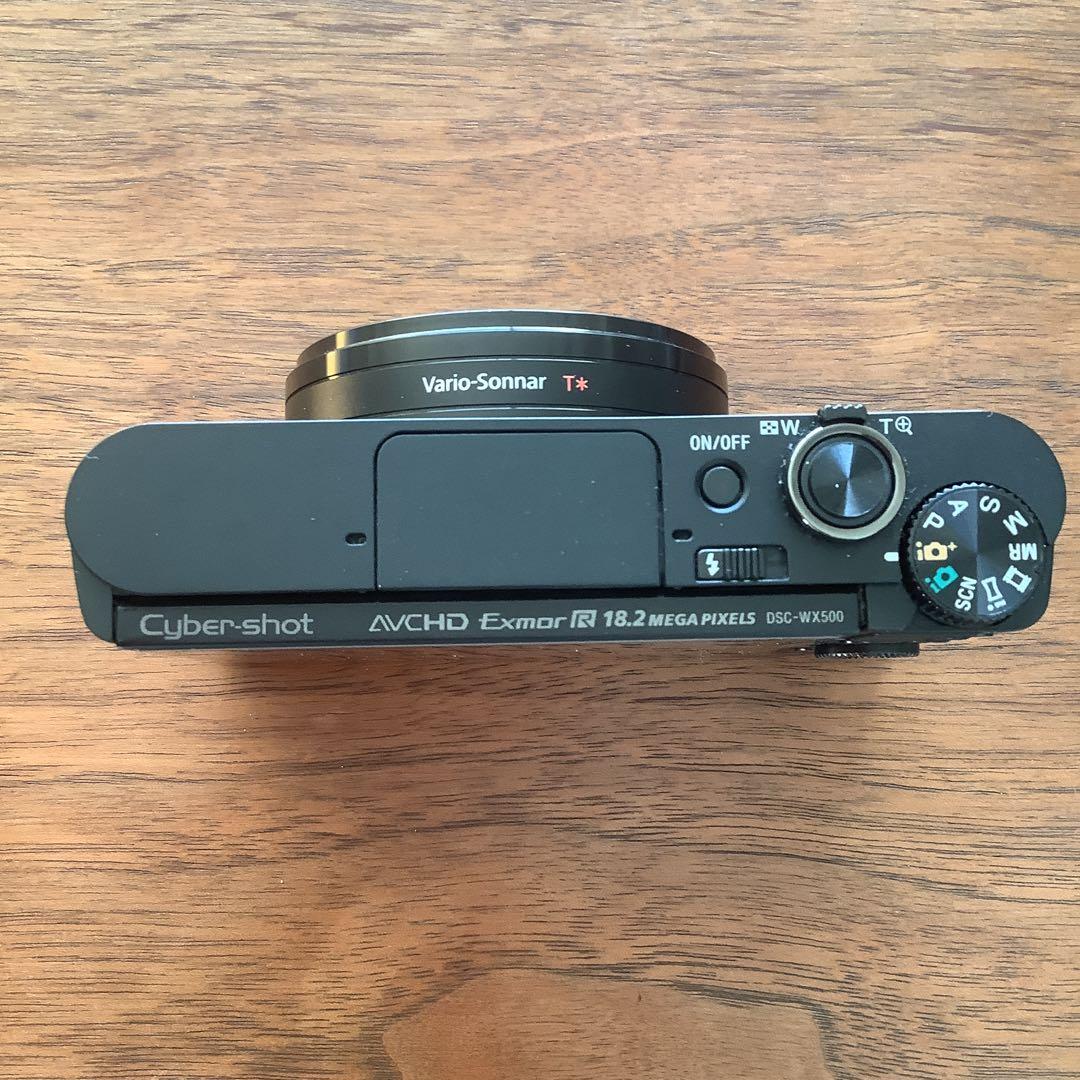 美品　Sony サイバーショットDSC-WX500 三脚・カメラケース付き
