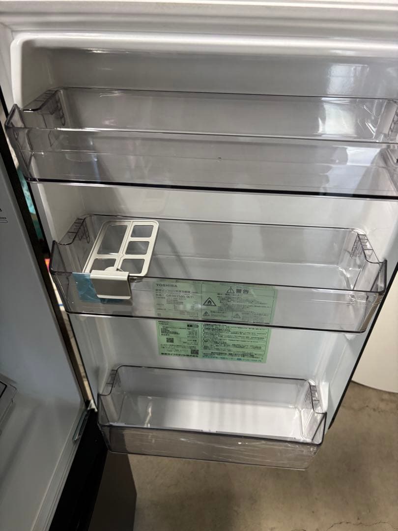 ほぼ未使用美品 TOSHIBA 東芝 冷蔵庫 GR-W15BS2025年