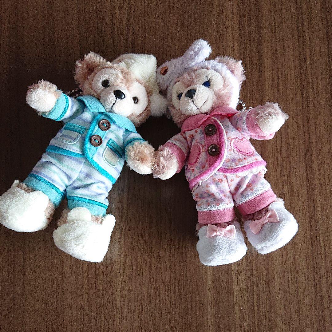 値下げ中✨ダッフィー&シェリーメイ ぬいぐるみバッチ