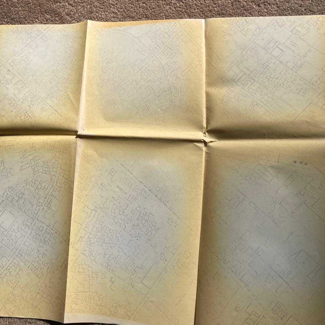 非売品 鉄道マニアック収集品 戸田市 新幹線と通勤新路のための測量図