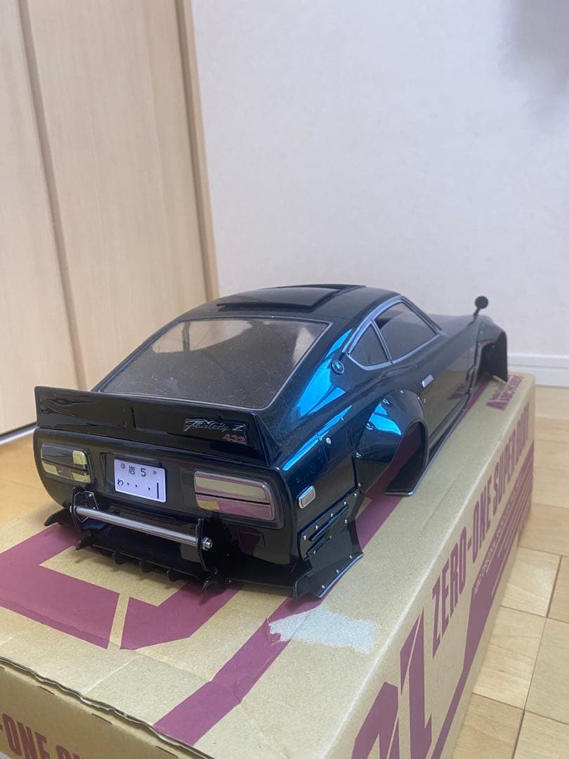 ラジコン フェアレディ Z ボディ abcホビー 未完成品 希少！