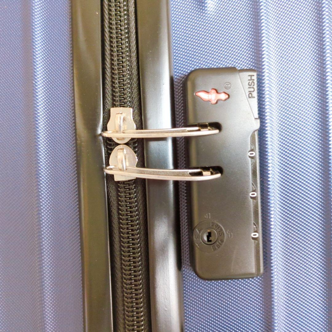 スーツケース キャリーケース TSAロック Lサイズ 7泊 大型 大容量 ブルー