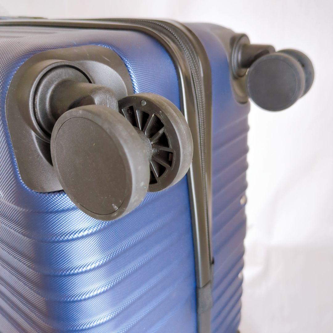 スーツケース キャリーケース TSAロック Lサイズ 7泊 大型 大容量 ブルー