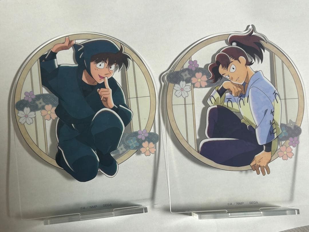 忍たま乱太郎　一番くじ　山田利吉　土井半助　アクリルスタンド