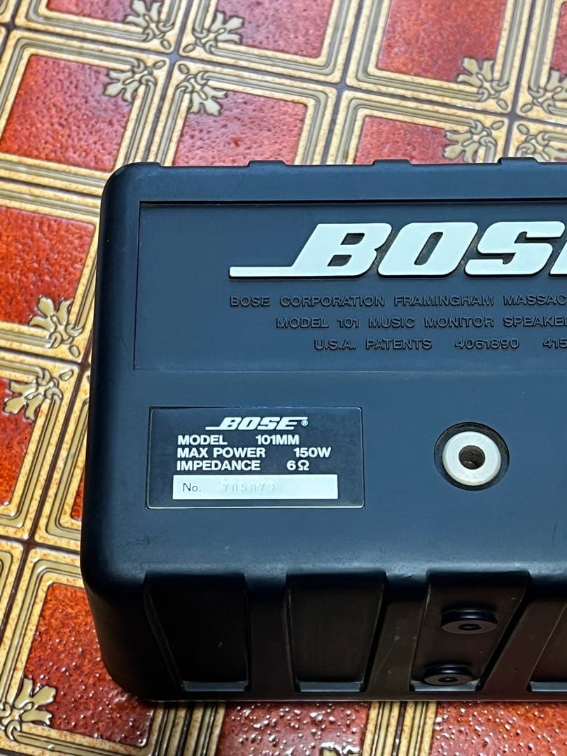 BOSE ボーズ 101MM スピーカー ペア ブラック 元箱あり