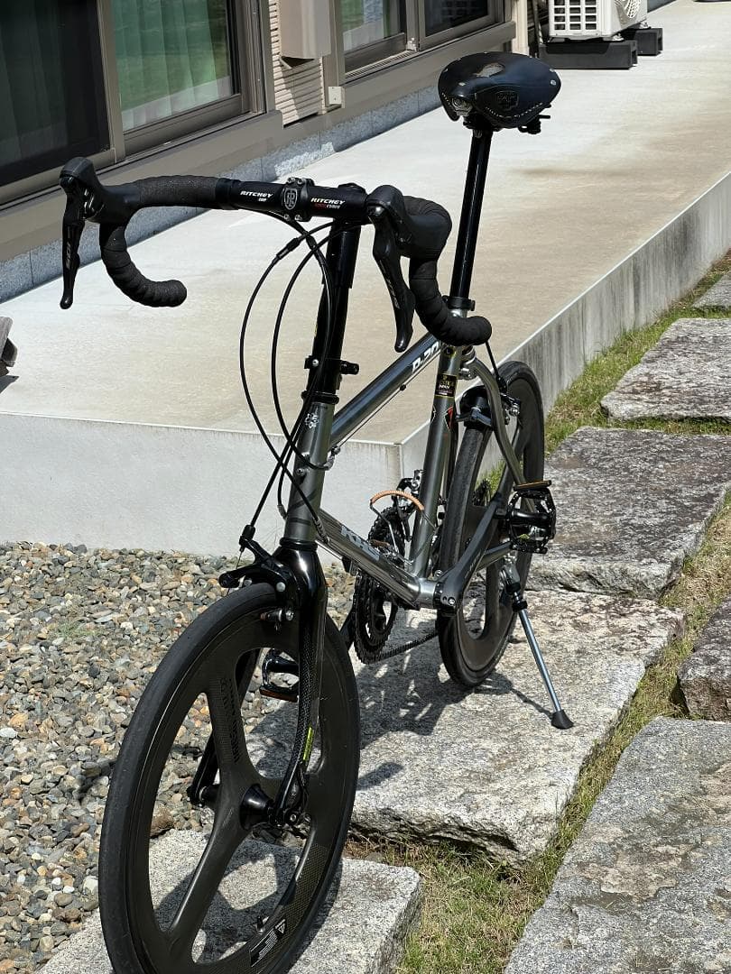 超美品メンテ済み！　KHS P-20RC　カーボンホイール　ミニベロ　総額50万