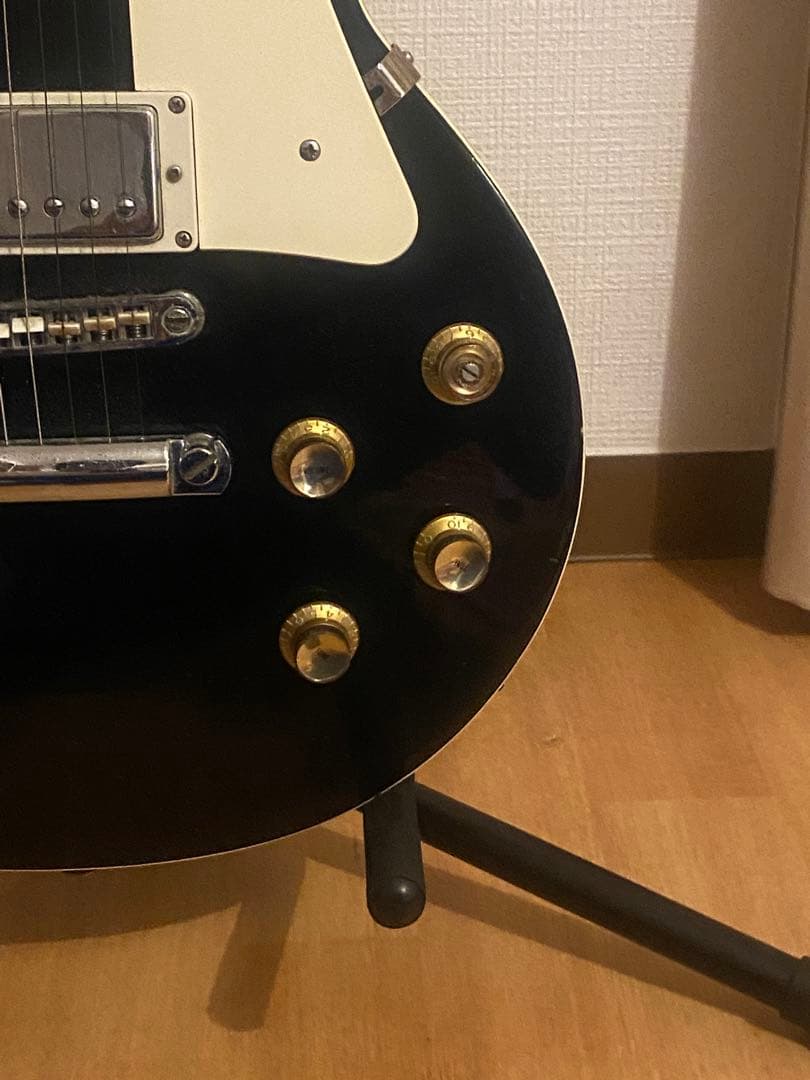 Westminster ブラック エレキギター レスポールスタイル