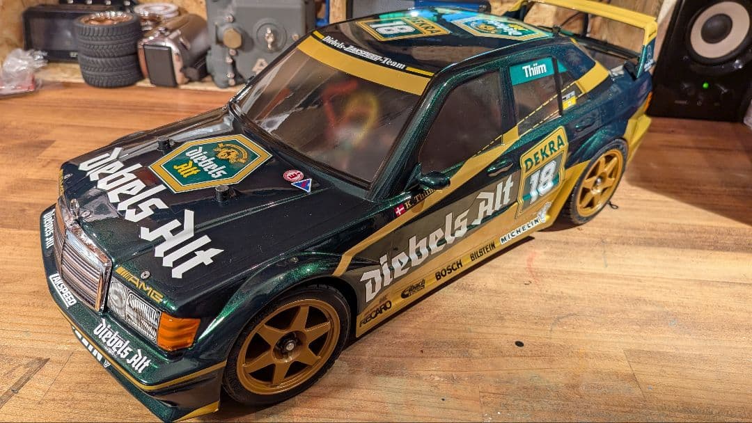 タミヤ　メルセデスベンツ190E Diebels Alt　BT-01フルセット