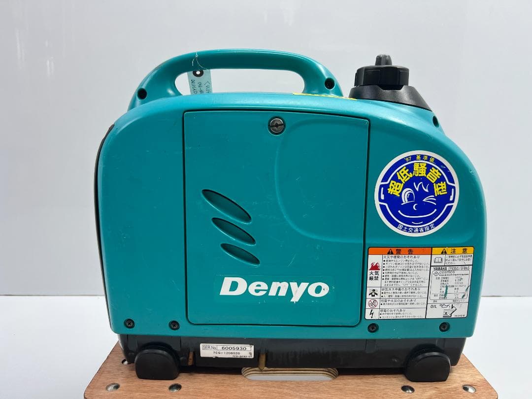 DENYO デンヨー インバーター発電機 GE-900SS-IV★動作良好♪ 8