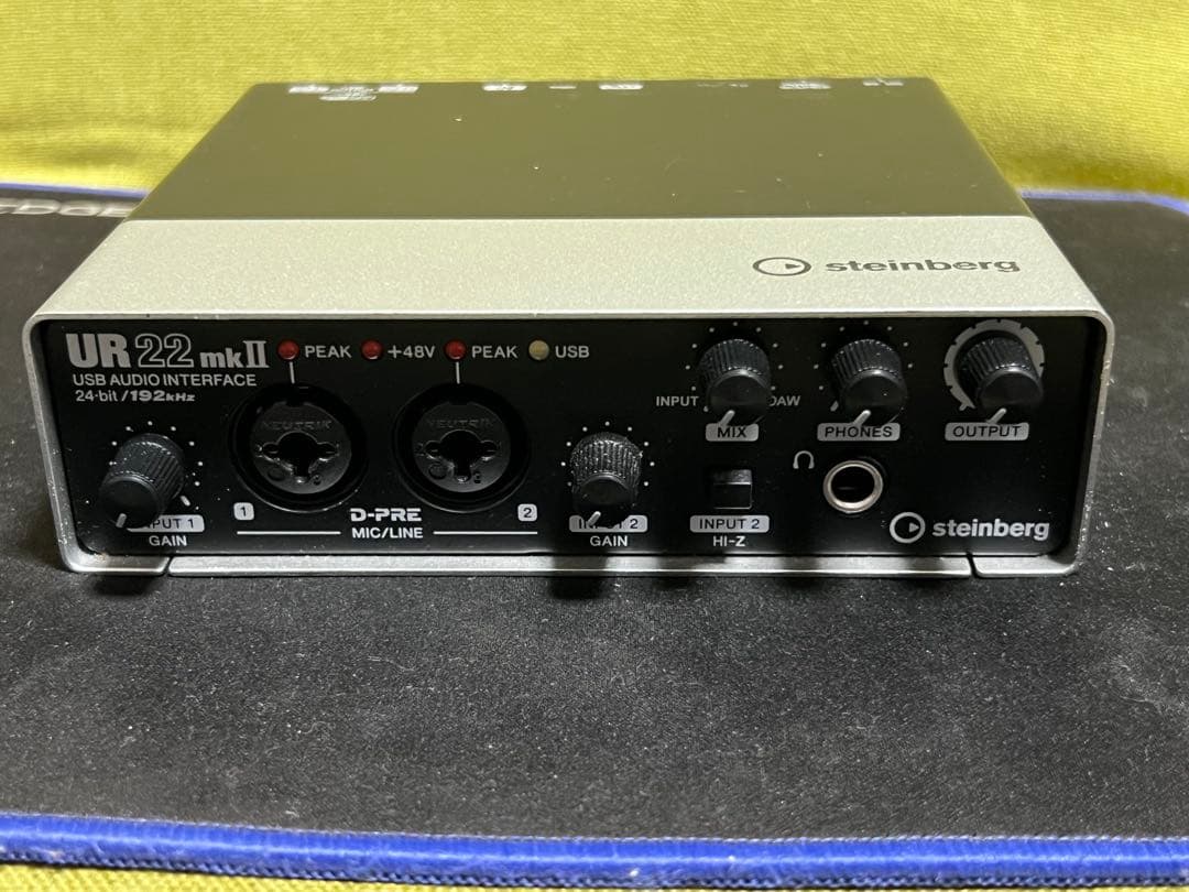 UR22mkII オーディオインターフェイス 24bit/192kHz