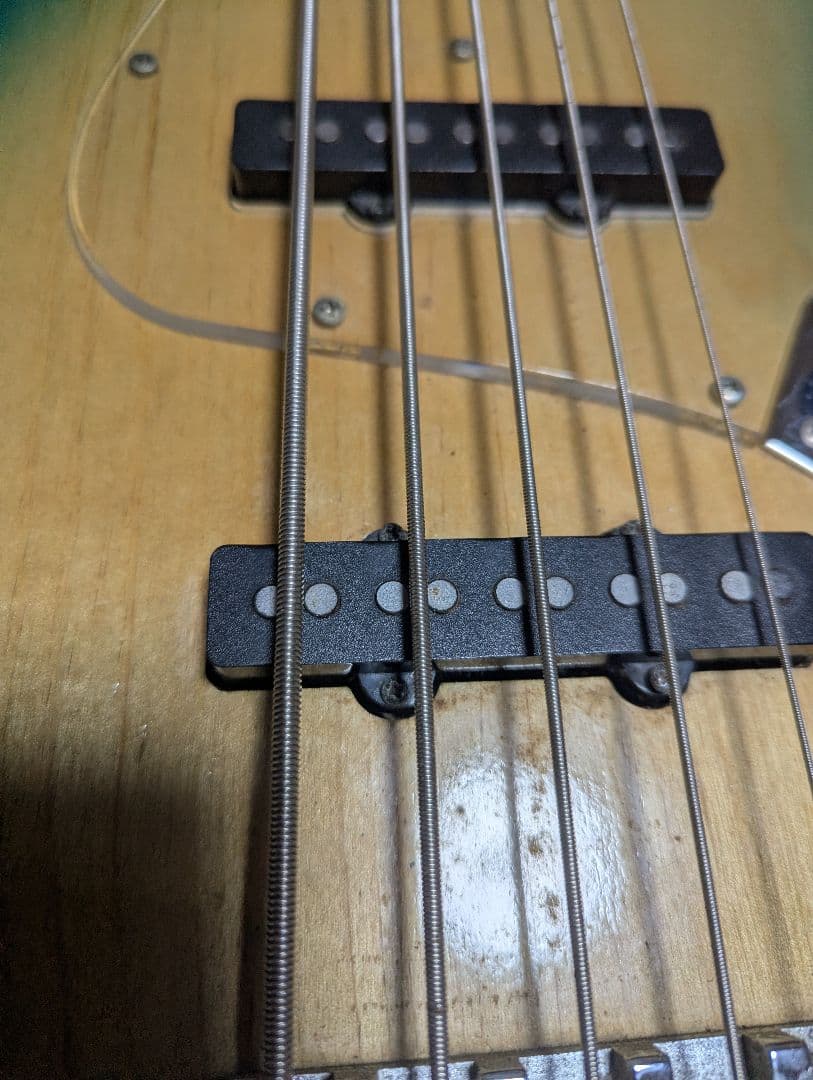 Bacchus5弦パッシブジャズベース　ハンドメイドWOODLAND日本製中古品