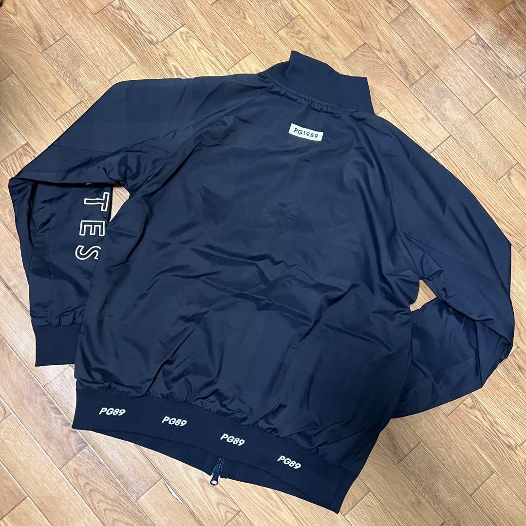 パーリーゲイツ タフレックス サーモトロン ブルゾン ネイビー チェック 新品