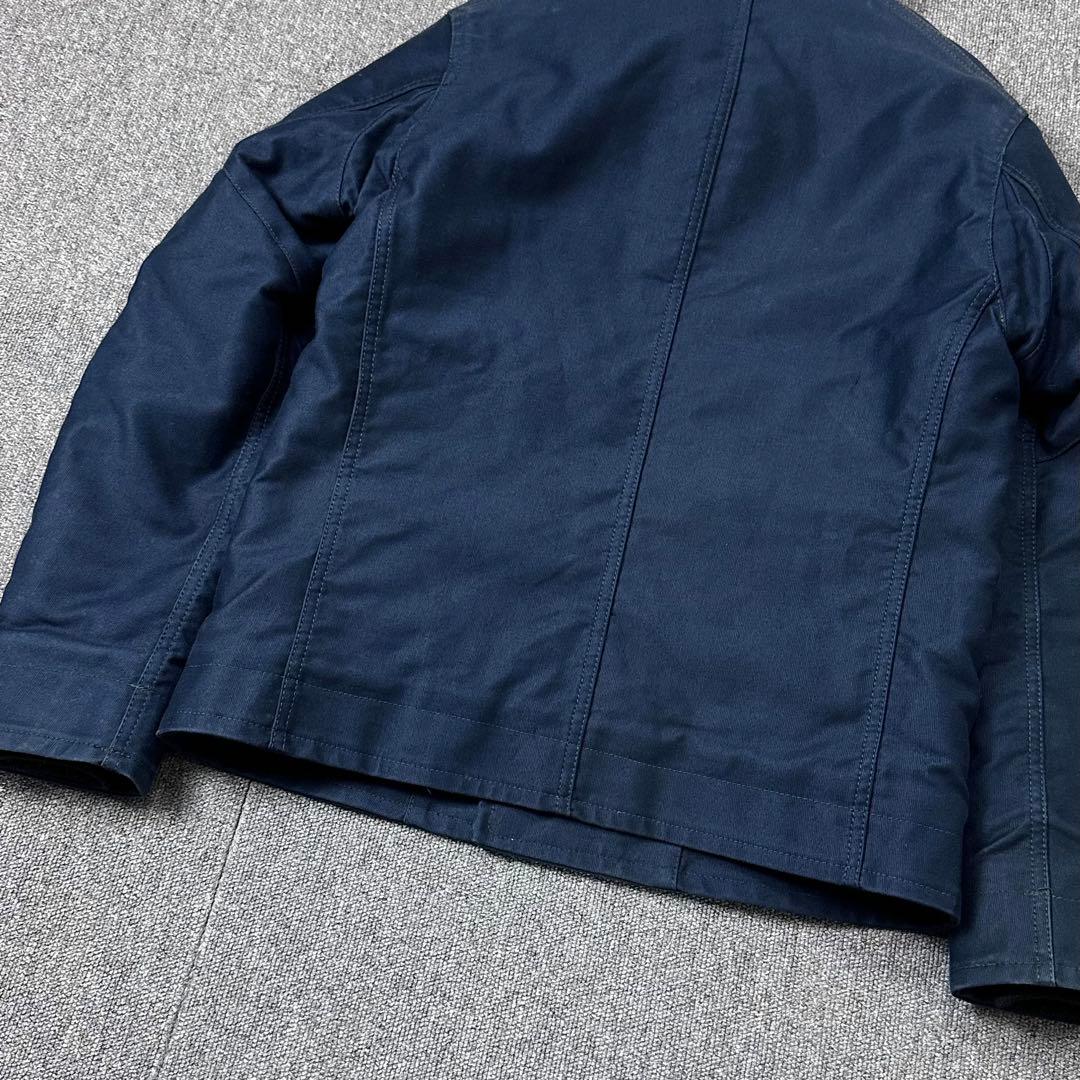 BLUEBLUE デッキジャケット ブルーブルー 裏地 ファー N-1