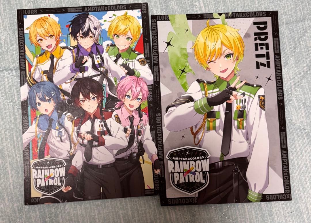 AMPTAK×COLORS あっきぃ 缶バッジ