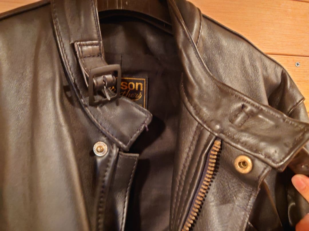 未使用VANSON TTサイズ38室内試着のみバンソン ハーレーやアメカジ好きへ