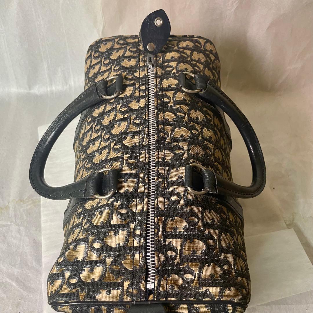 美品Christian Diorトロッター ミニボストンバッグ