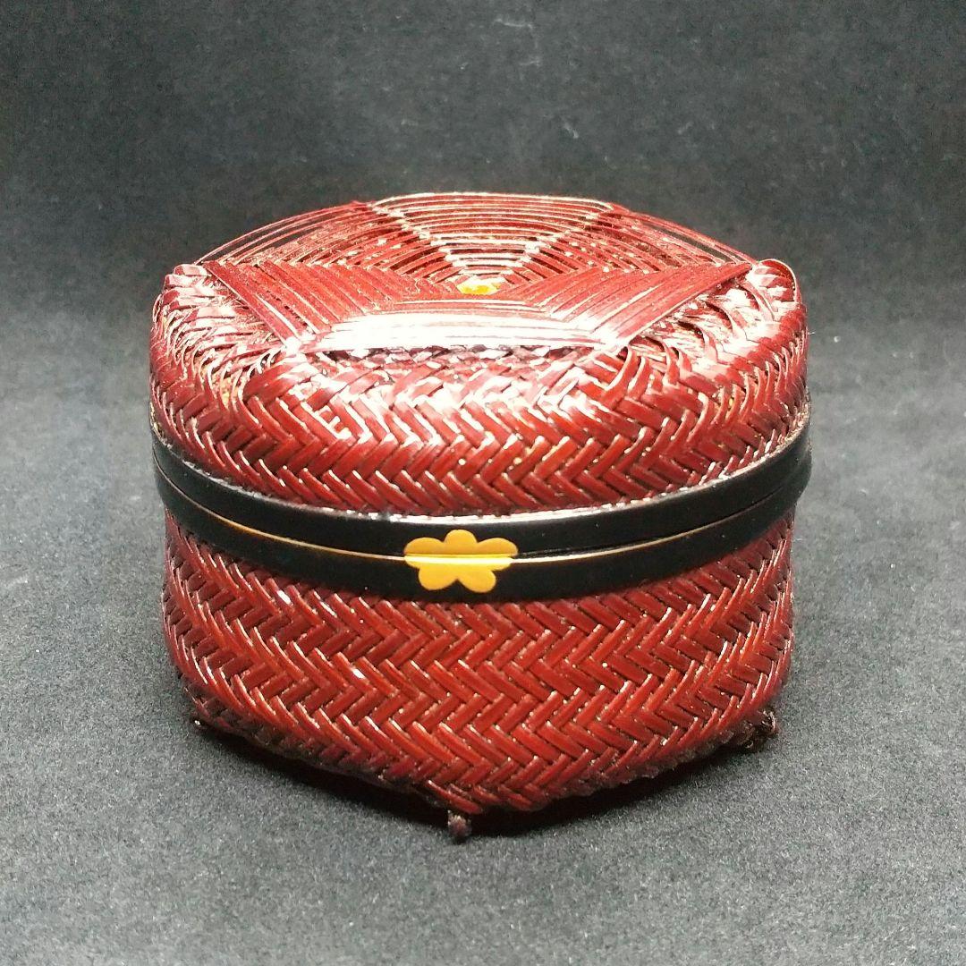 希少【八木澤啓造】 網代平棗（送料無料）45