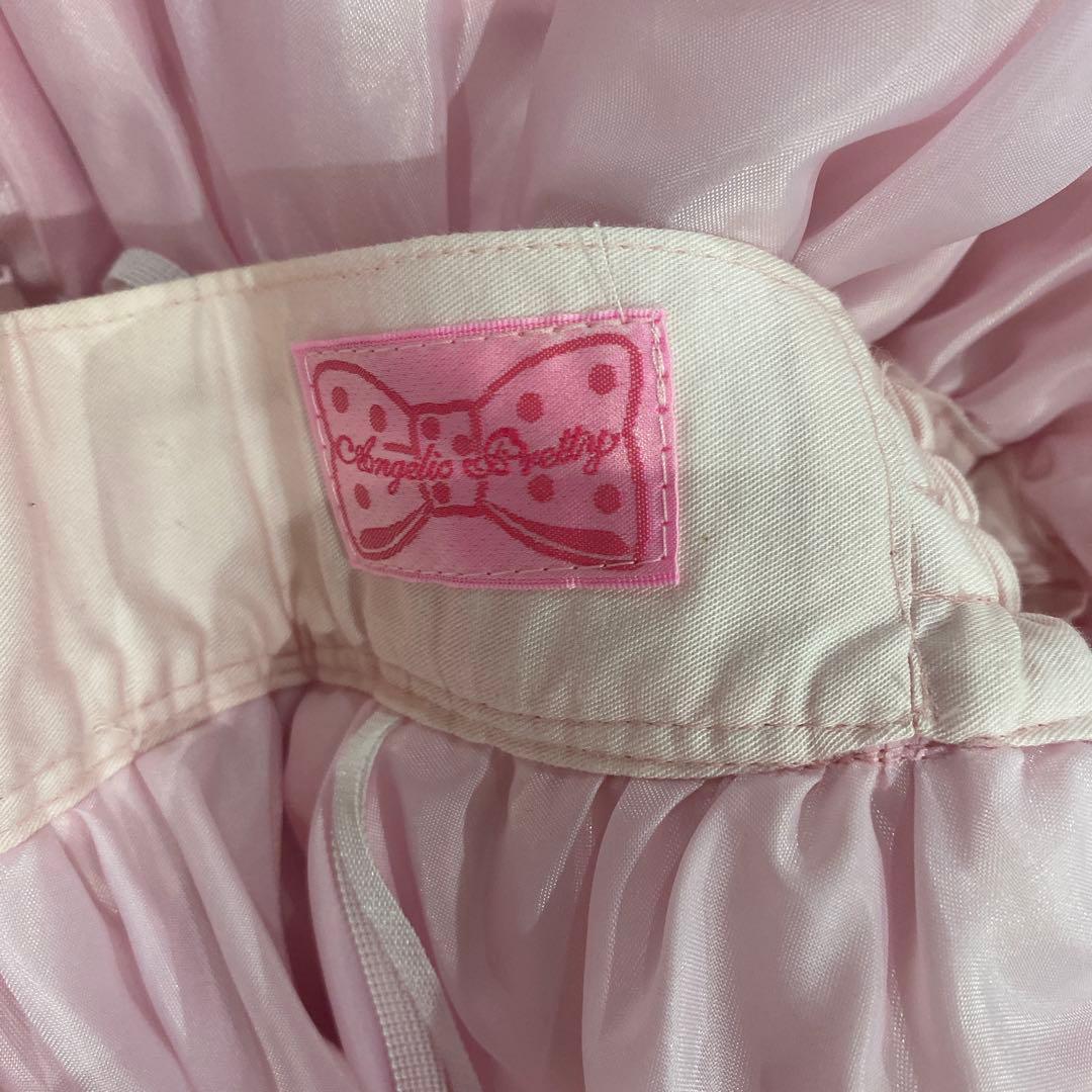 裕*様 Angelic Pretty 3段フリルスカート レース ティアードリボ