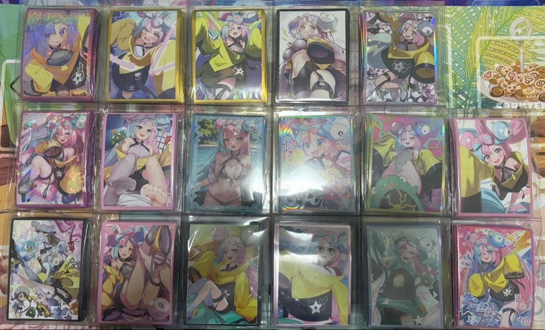 ポケモンカード　ポケカ　ナンジャモ　デッキシールド　スリーブ　サプライ　非売品