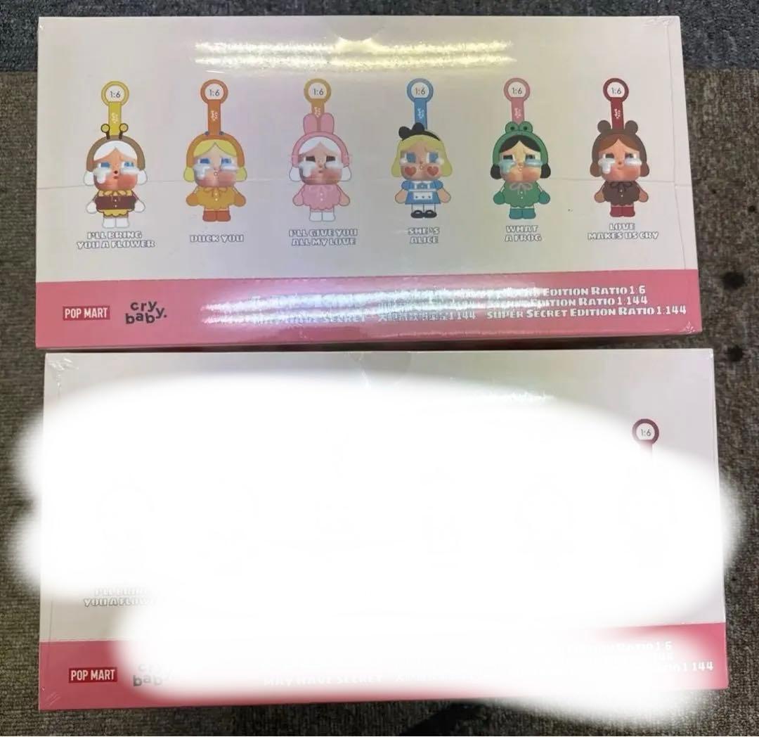 POP MART Crying Baby ぬいぐるみ 6種類