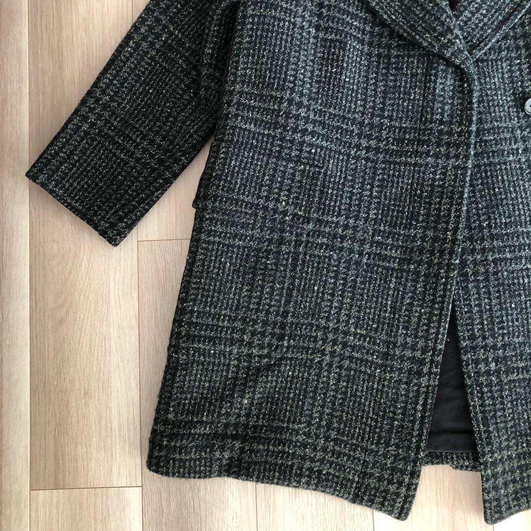 マーガレットハウエル　グレンチェック　コート