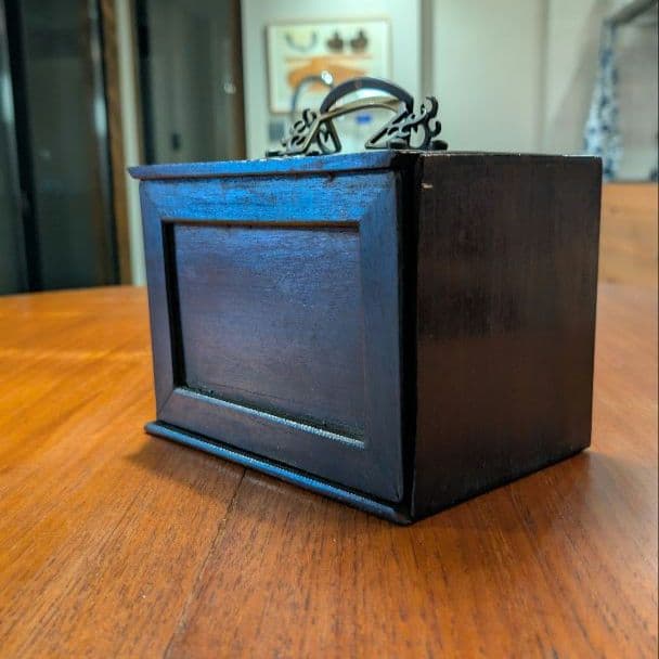 【貴重】麻雀 中国美術 麻雀牌 骨董 アンティーク レトロ　木箱 時代物