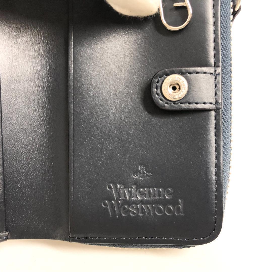 ○★新品未使用　ヴィヴィアンウエストウッド　エンベロープ2　キーケース　ネイビー