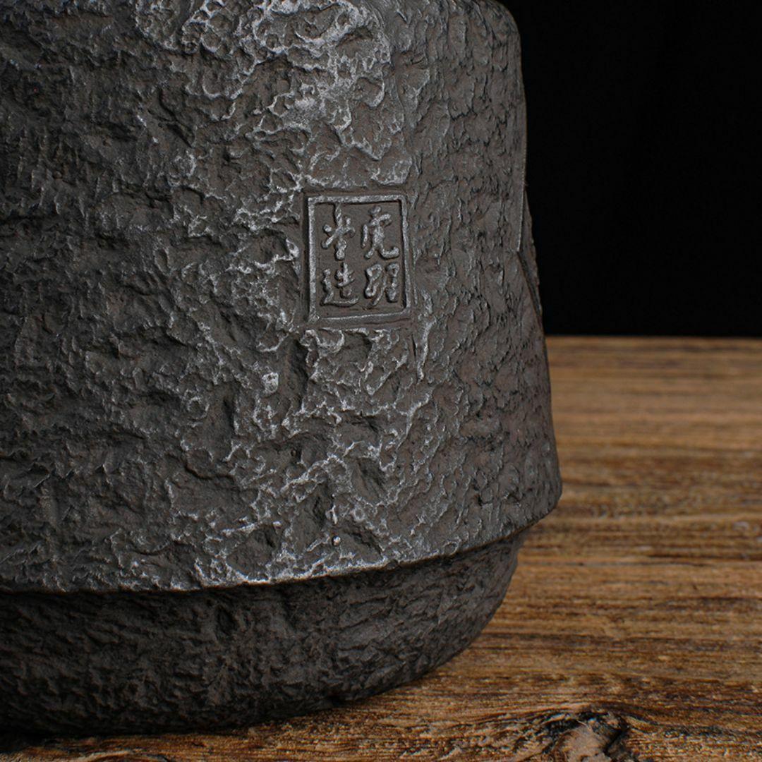 鉄急須 2500ml 梅蘭竹菊 鉄製 急須ホイッスルケトル 鉄瓶 鉄器