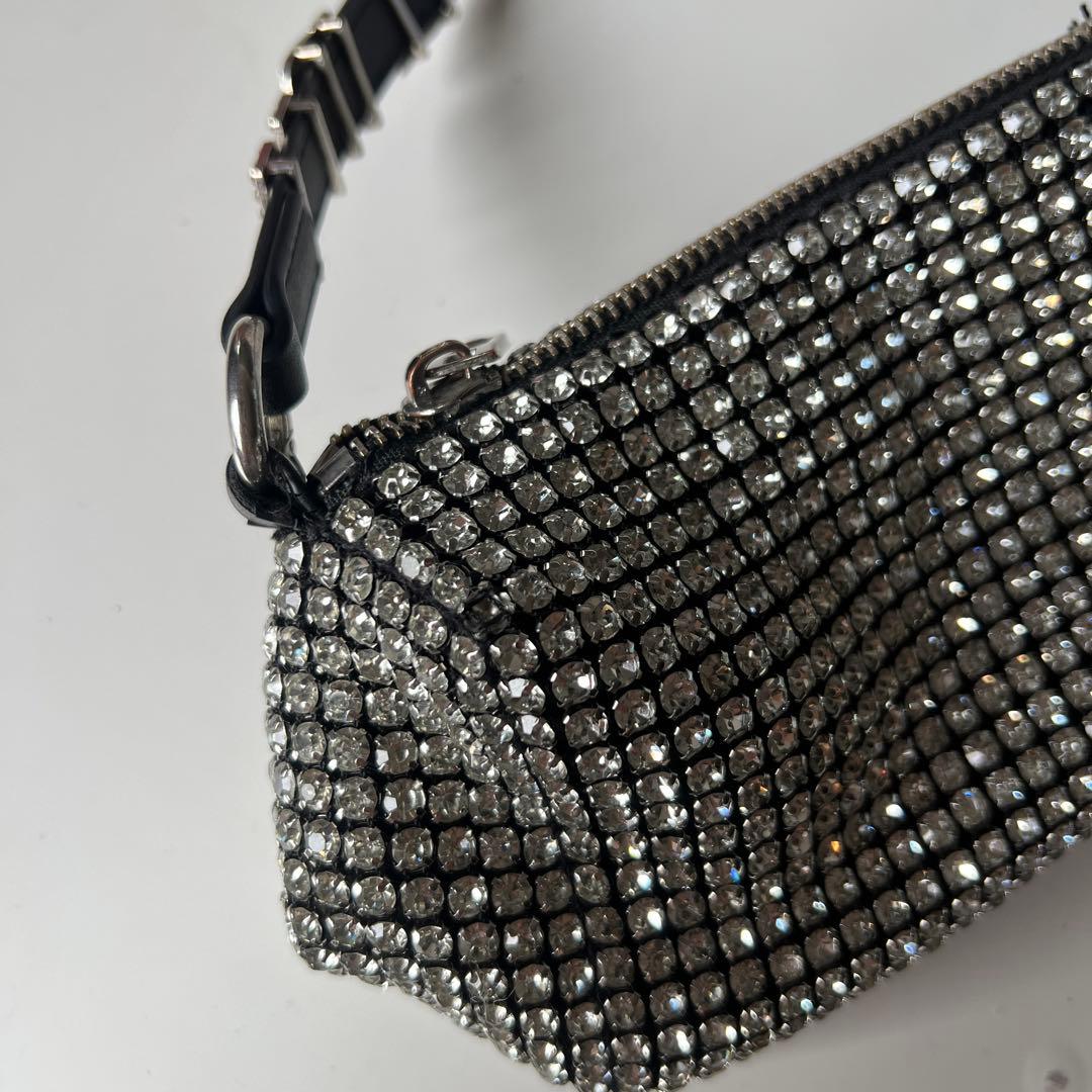 alexanderwang ラインストーン パーティーバッグ