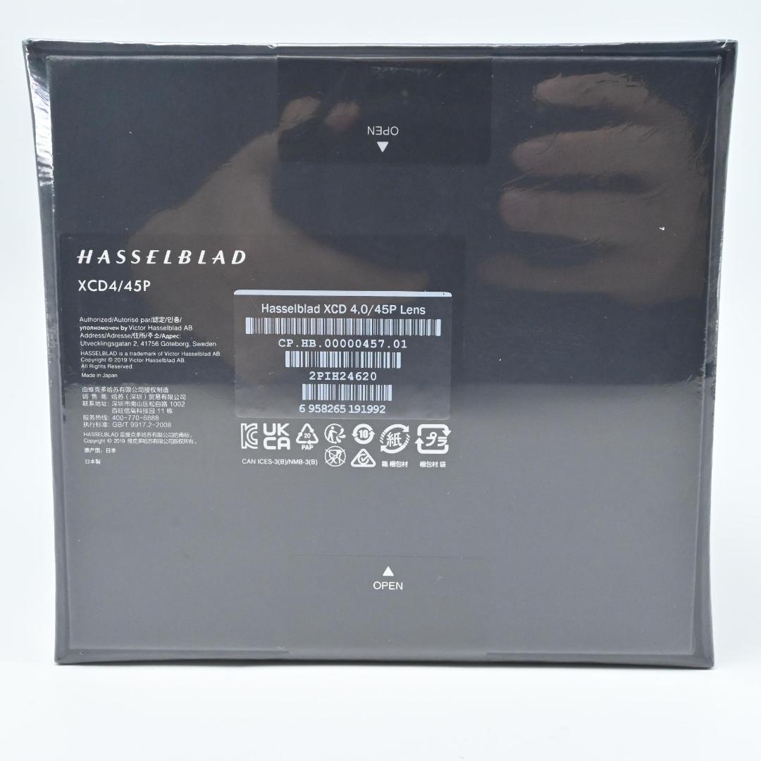 HASSELBLAD XCD45 F4 P　ハッセルブラッド