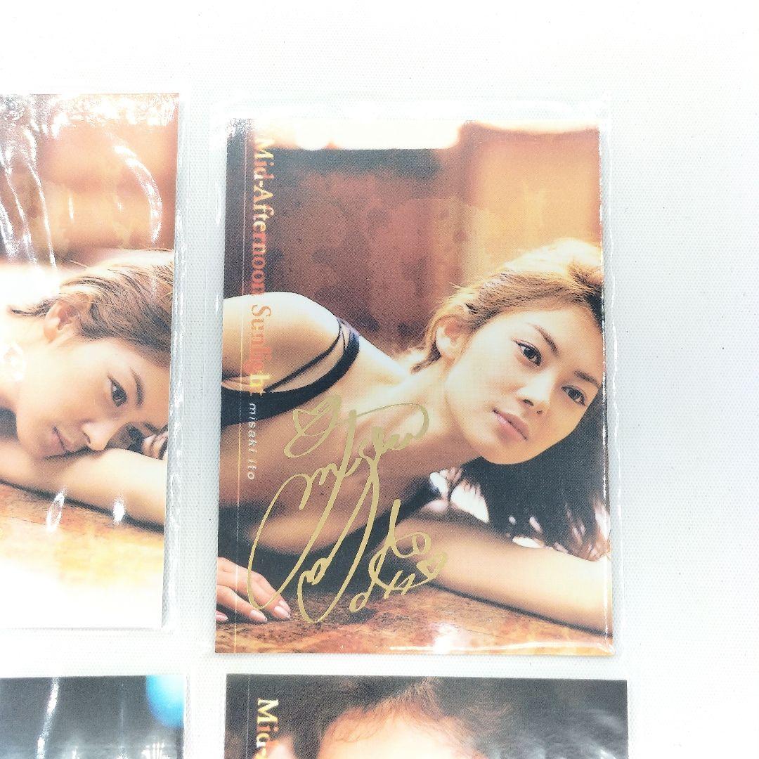当時物 伊東美咲 トレカ FIRST 箔押しサイン 6種 まとめ売り
