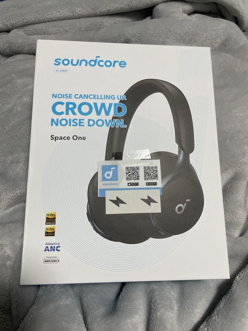 Anker soundcore Space One ブラック！