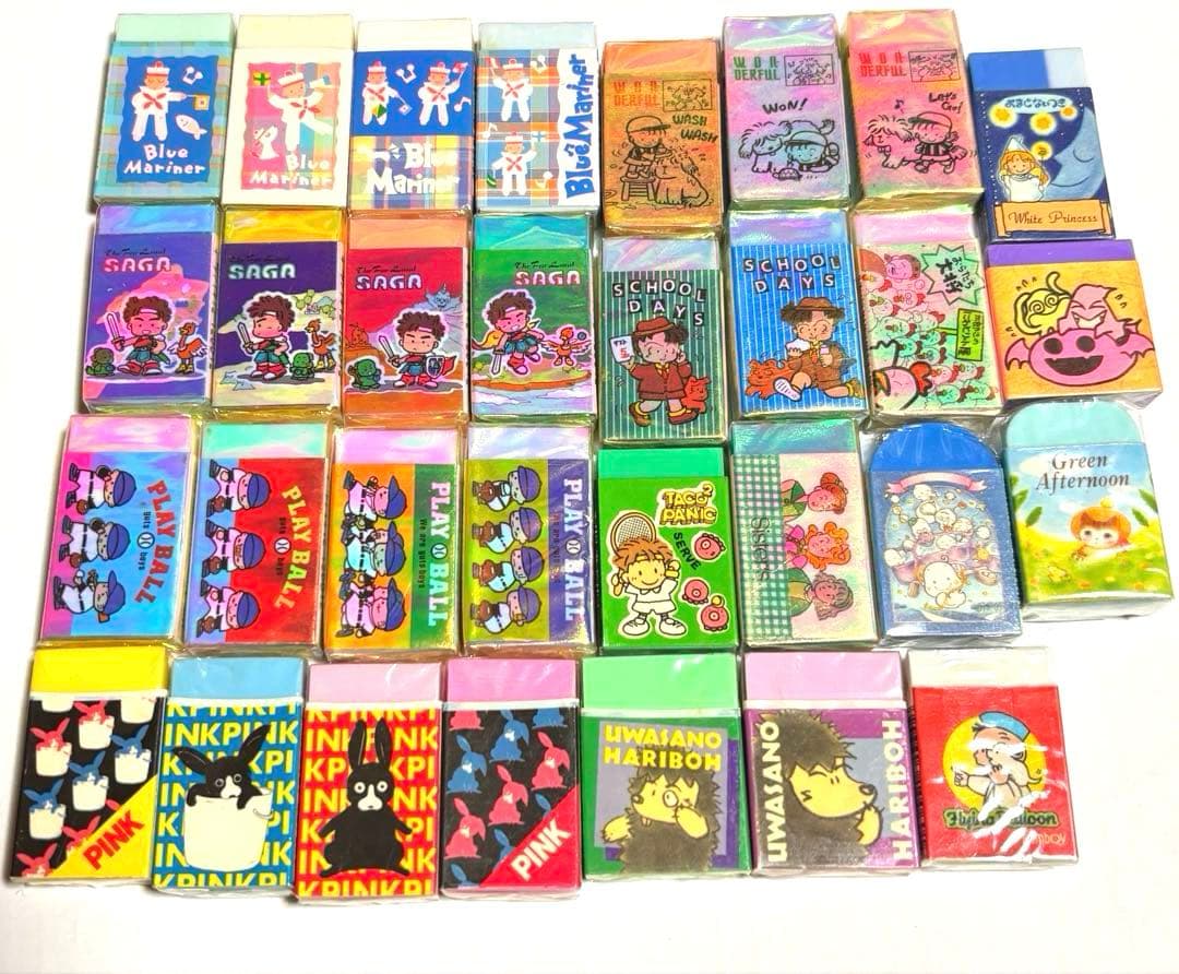 昭和レトロ　消しゴム コレクション　31個