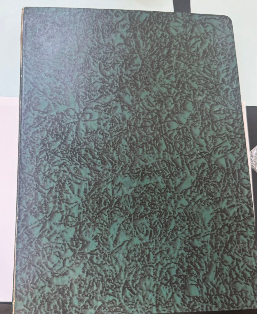 SCRAP BOOK スクラップブック 古いバナーとマッチ箱の表紙 32 ページ