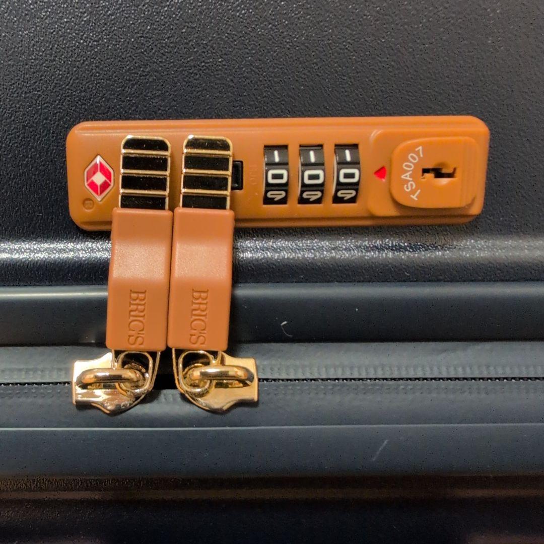 新春 値下 BRICS イタリア ブリックス スーツケース ネイビー M